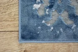 Alfombra acrílica YAZZ 7006 Oriente gris/azul/marfil