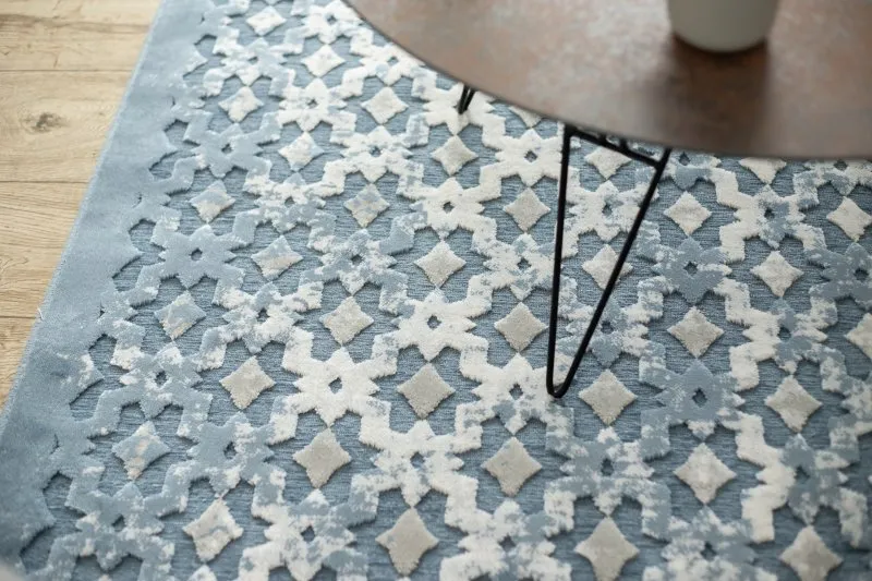 Alfombra acrílica YAZZ 7006 Oriente azul