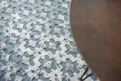 Alfombra acrílica YAZZ 7006 Oriente azul