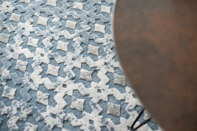Alfombra acrílica YAZZ 7006 Oriente azul