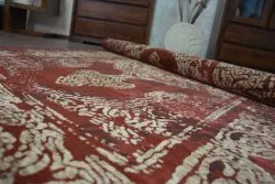 Alfombra DROP JASMINE 456 color óxido/beige oscuro