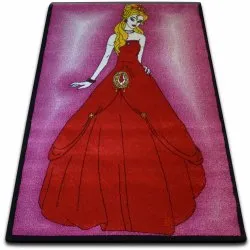 Alfombra KIDS Princesa rosa C425