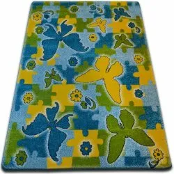 Alfombra KIDS Mariposa azul C429