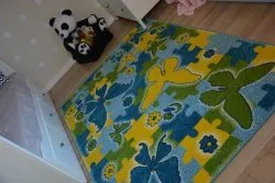 Alfombra KIDS Mariposa azul C429