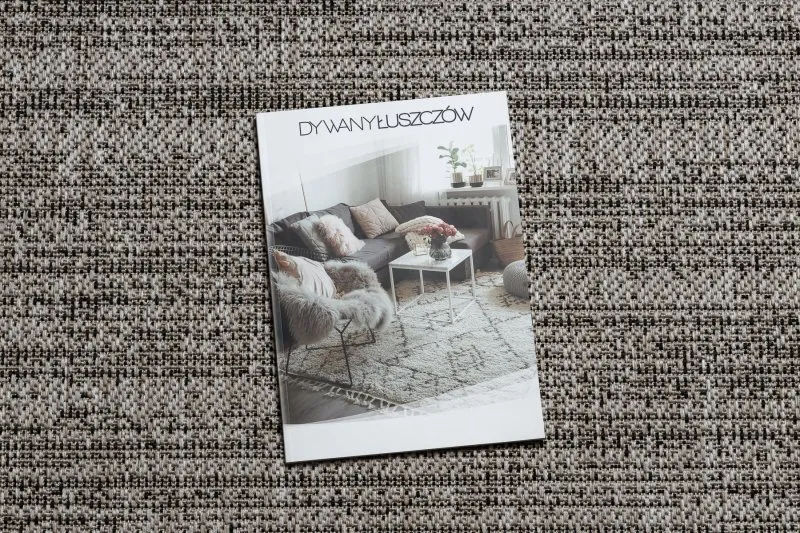 DYWAN SZNURKOWY SIZAL FLOORLUX 20389 silver / black MELANŻ