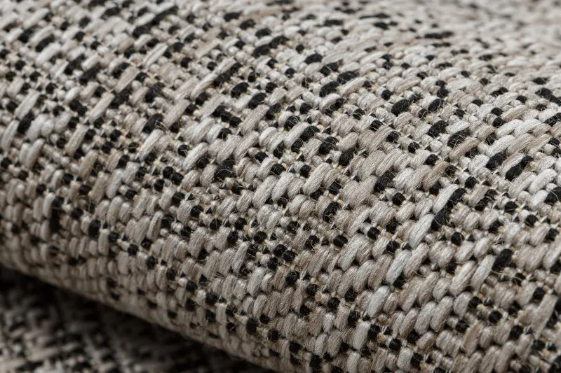 DYWAN SZNURKOWY SIZAL FLOORLUX 20389 silver / black MELANŻ