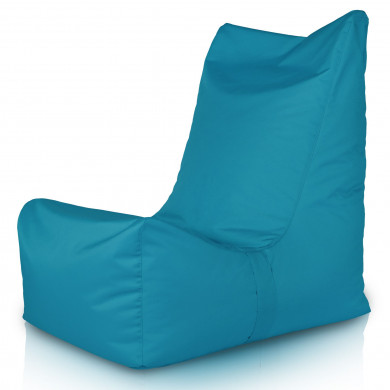 Azul Puff Sillón Distinto nylon