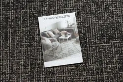 DYWAN SZNURKOWY SIZAL FLOORLUX 20401 Ramka czarny / srebrny 