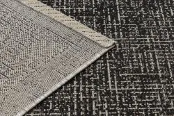 DYWAN SZNURKOWY SIZAL FLOORLUX 20401 Ramka czarny / srebrny 