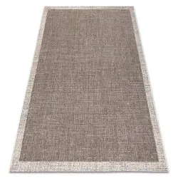 DYWAN SZNURKOWY SIZAL FLOORLUX 20401 Ramka taupe / szampański 