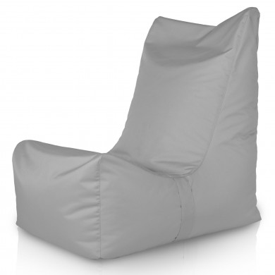 Plateado Puff Sillón Distinto nylon