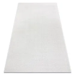 Alfombra de cuerda sisal FLAT 48663/060 Liso crema