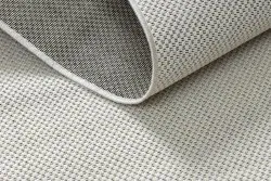 Alfombra de cuerda sisal FLAT 48663/060 Liso crema