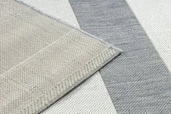 Alfombra de cuerda sisal FLAT 48644/637 Rayas