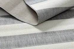 Alfombra de cuerda sisal FLAT 48644/637 Rayas