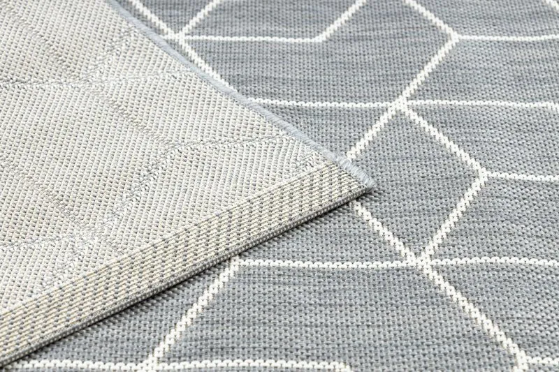 Dywan SZNURKOWY SIZAL FLAT 48655/637 KOSTKI 3D