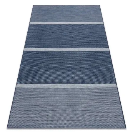 Alfombra de cuerda sisal COLOR 47011/309 Rayas azul