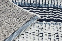 Alfombra de cuerda sisal COLOR 47276/396 Rayas blanco