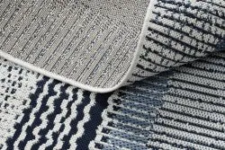 Alfombra de cuerda sisal COLOR 47276/396 Rayas blanco