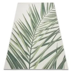 Alfombra de cuerda sisal COLOR 19434/062 Hojas verdes Selva