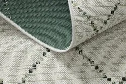 Alfombra de cuerda sisal COLOR 19436/062 Rombos Cuadrados beige