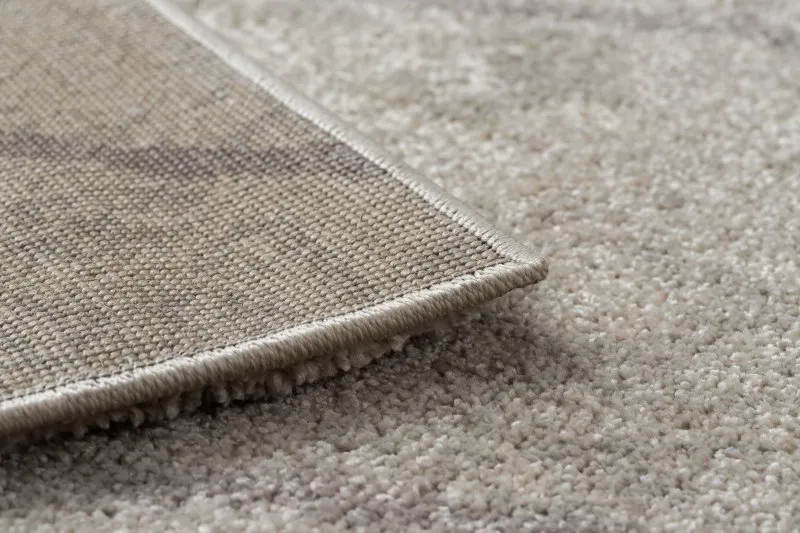 Dywan SOFT 8050 ZYGZAK BOHO krem / jasny brąz