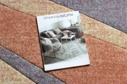 Alfombra FEEL 5673/17931 espina de pescado beige/terracota/violet