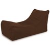 Marrón Sillón Lounge Atenas terciopelo