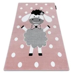 Alfombra PETIT DOLLY oveja rosa