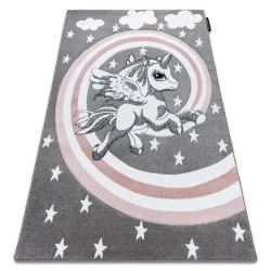 Alfombra PETIT PONY poni gris