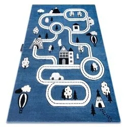 Alfombra PETIT TOWN PUEBLO CALLE azul