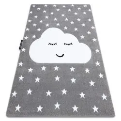 Alfombra PETIT CLOUD NUBE ESTRELLAS gris