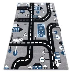 Alfombra PETIT CITY PUEBLO CALLE gris