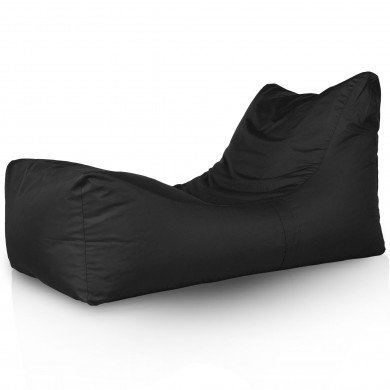 Negro Sillón Lounge Atenas Exterior nylon