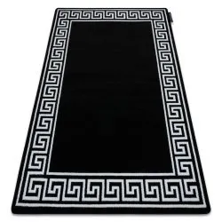 Alfombra HAMPTON Grecos negro