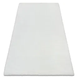 Alfombra BUNNY blanco Imitación de piel de conejo