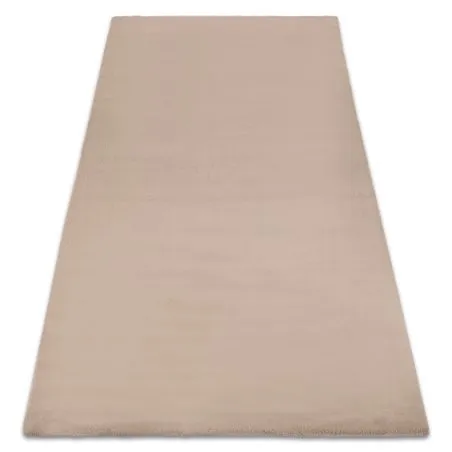 Alfombra BUNNY beige Imitación de piel de conejo