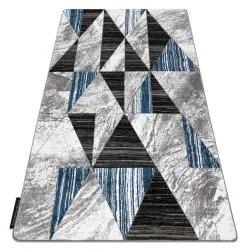 Alfombra ALTER Nano Triángulos azul