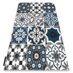 Alfombra ALTER Porto flores azul
