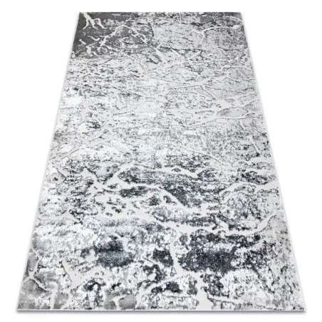 Dywan MEFE nowoczesny  6182 Beton - Strukturalny, dwa poziomy runa szary
