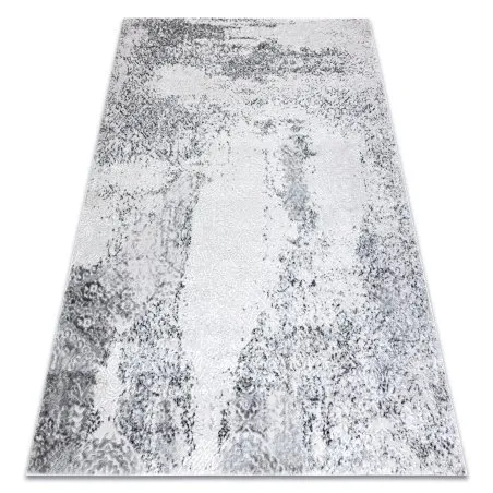 Alfombra MEFE moderna 8731 Vintage - Structural dos niveles de vellón gris