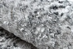 Alfombra MEFE moderna 8731 Vintage - Structural dos niveles de vellón gris