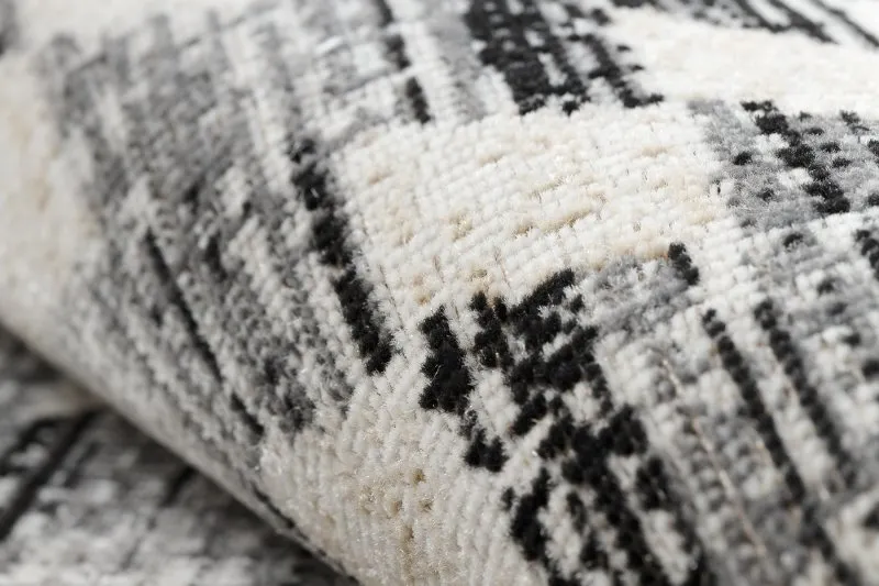 Dywan nowoczesny MUNDO D7461 romby 3D outdoor szary / beż