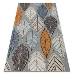 Alfombra moderna MUNDO E0641 sale de exterior azul / beige