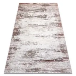 Alfombra CORE W9775 Marco, sombreado - estructural, dos niveles de vellón, beige / rosa
