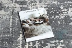 Dywan CORE W9782 Przecierany - Strukturalny, dwa poziomy runa, kość słoniowa / szary