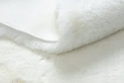 Dywan TEDDY Shaggy kość słoniowa bardzo gruby, pluszowy, antypoślizgowy, do prania
