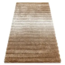 Alfombra moderno FLIM 007-B2 moderno, Rayas - Structural beige