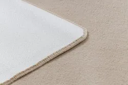 Alfombra de lavado moderna POSH shaggy, felpa, gruesa antideslizante, camello beige