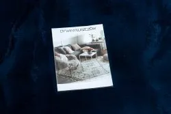 Dywan POSH Shaggy navy granat, gruby, pluszowy, antypoślizgowy, do prania